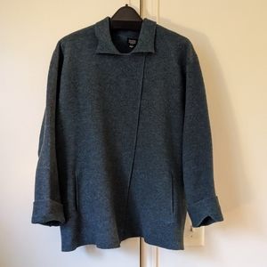 EILEEN FISHER - Boiled wool jacket - 1X